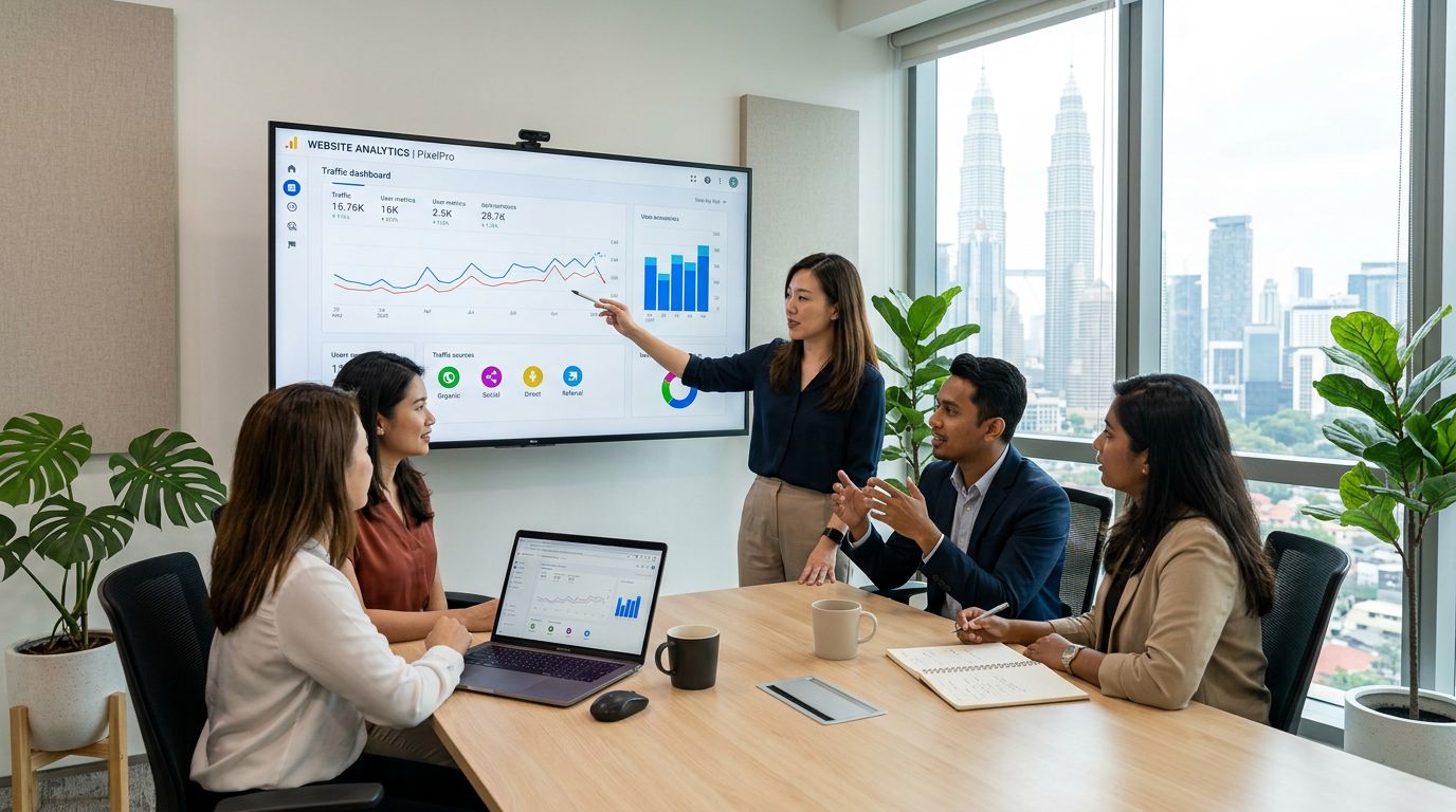 How to track AI search traffic GA4